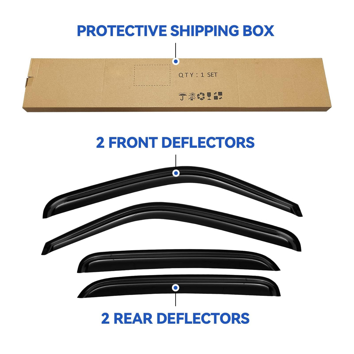 YQAUTEC dark-smoke tint texture showing UV resistance and reduced glare