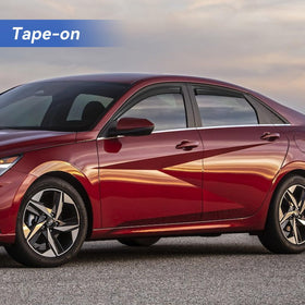 YQAUTEC adhesive tape detail showing strong 3M-style bond for secure fit