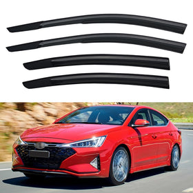 YQAUTEC front passenger visor showing smoke tint and sleek fit benefit