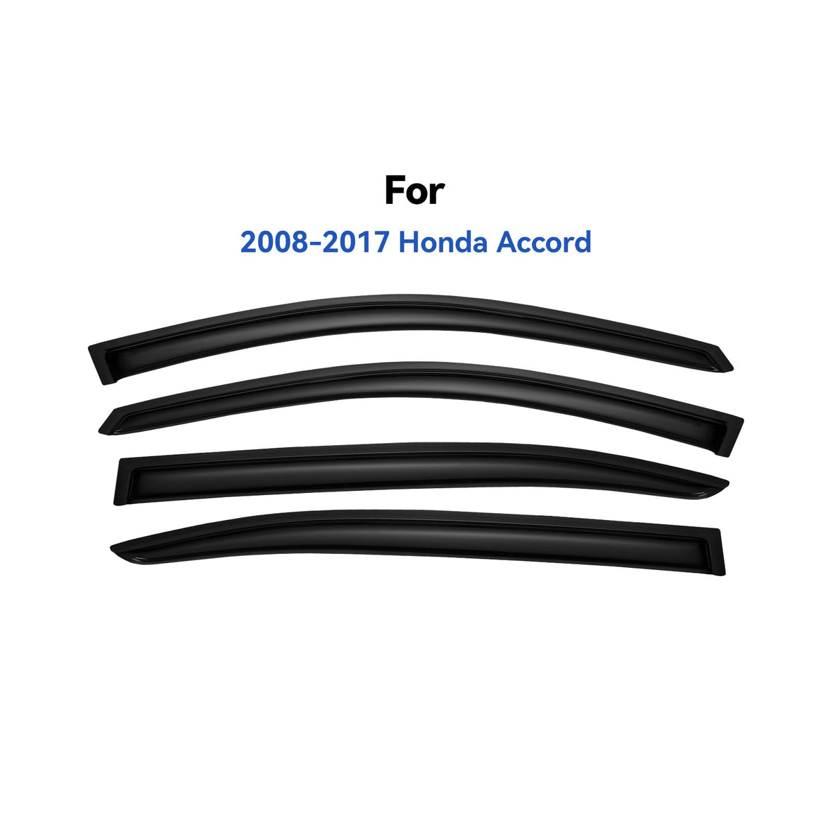 YQAUTEC front driver visor close-up highlighting weather-resistant edge