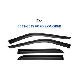 YQAUTEC front driver visor highlighting profile and wind deflection benefit
