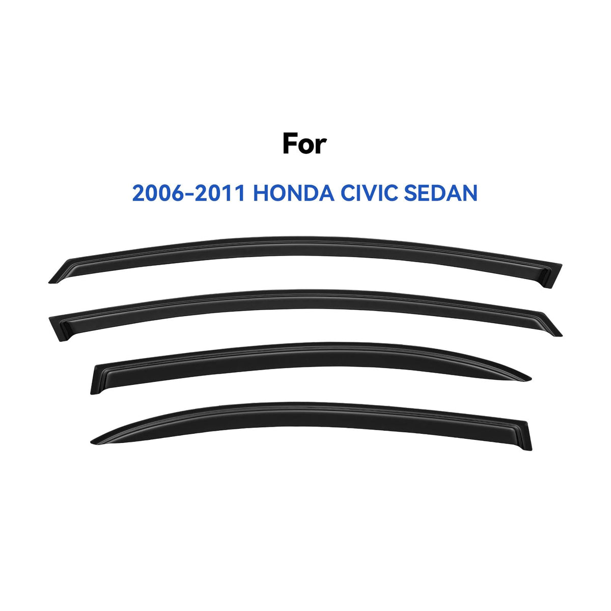 YQAUTEC front driver visor close-up showing secure edge and aerodynamic benefit