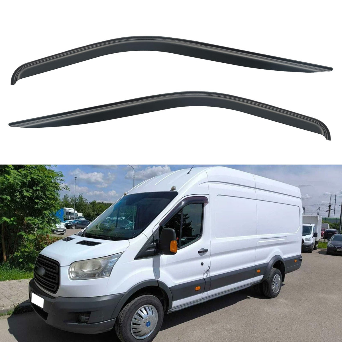 YQAUTEC front packaging showing complete visor kit and fitment benefit
