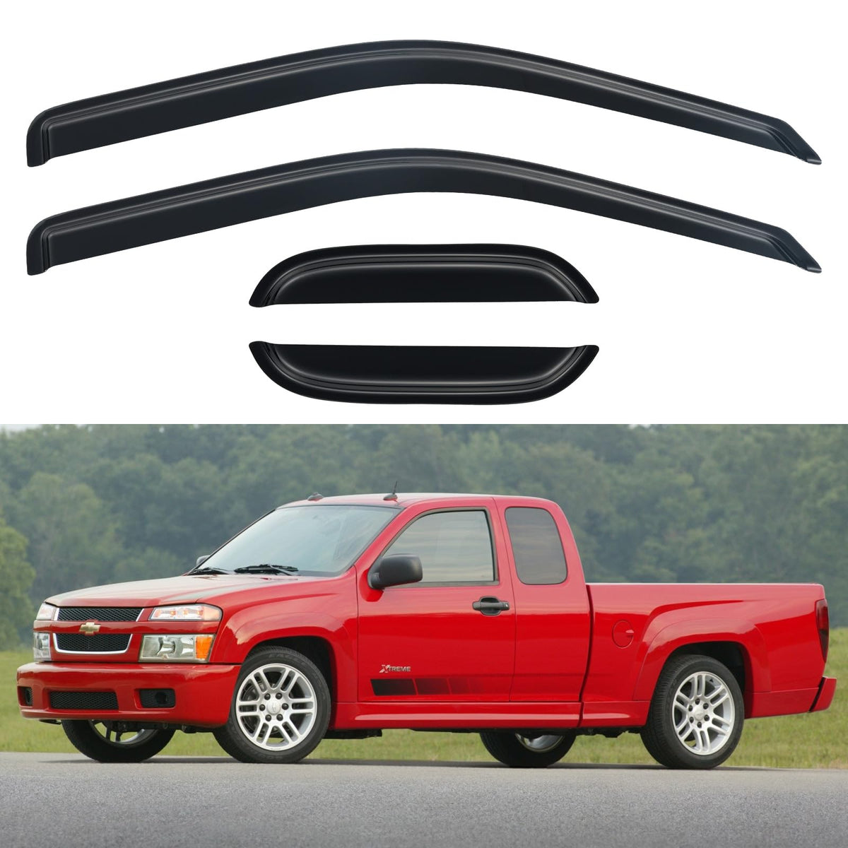 YQAUTEC front packaging showing visors and fitment for quick recognition and confidence