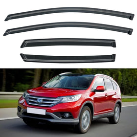 YQAUTEC front packaging showing full visor set and fit for CR-V