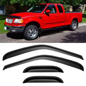 YQAUTEC front packaging showing complete 4-piece visor set and benefits