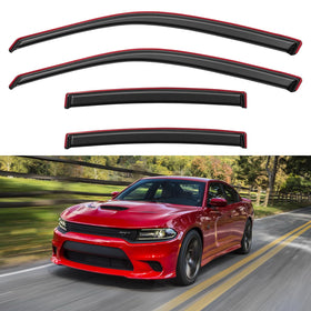YQAUTEC front passenger visor showing precise fit and clean look