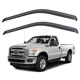 YQAUTEC front view showing two-piece visor set and fitment benefit