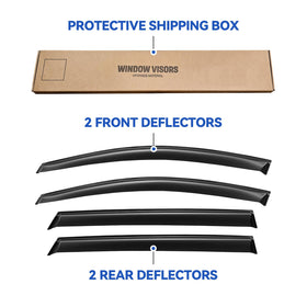 YQAUTEC visors in rainy conditions with cracked window providing dry airflow