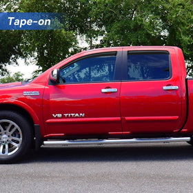 YQAUTEC adhesive tape detail demonstrating strong 3M bonding