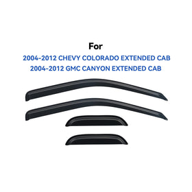 YQAUTEC installed on driver side profile illustrating sleek fit and reduced wind noise
