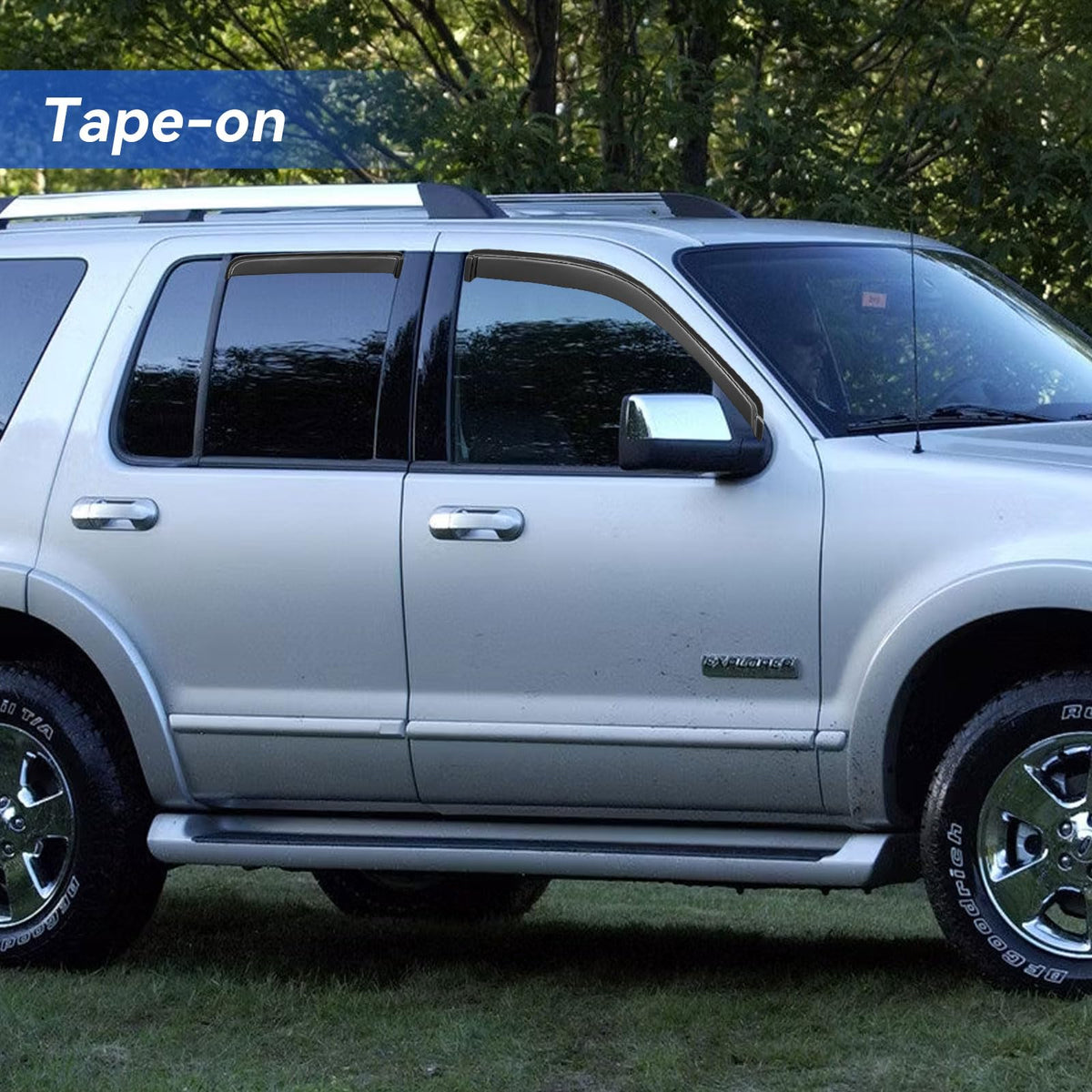 YQAUTEC material texture highlighting UV-resistant, anti-shatter finish