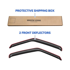 YQAUTEC product packaging with 3M tape included for easy no-drill installation