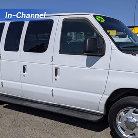 YQAUTEC side profile with window cracked to show ventilation benefit