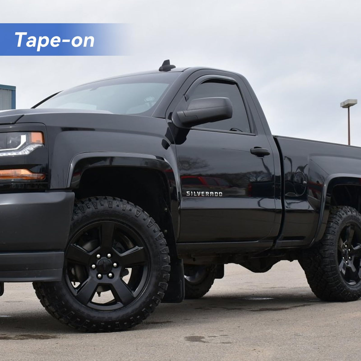 YQAUTEC side view on truck showing scale and seamless fit advantage