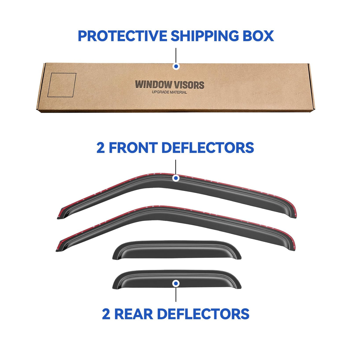 YQAUTEC visor next to hand and ruler illustrating fit and accurate sizing