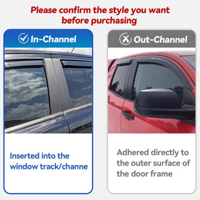 YQAUTEC visor with window cracked keeping rain out while allowing fresh air circulation