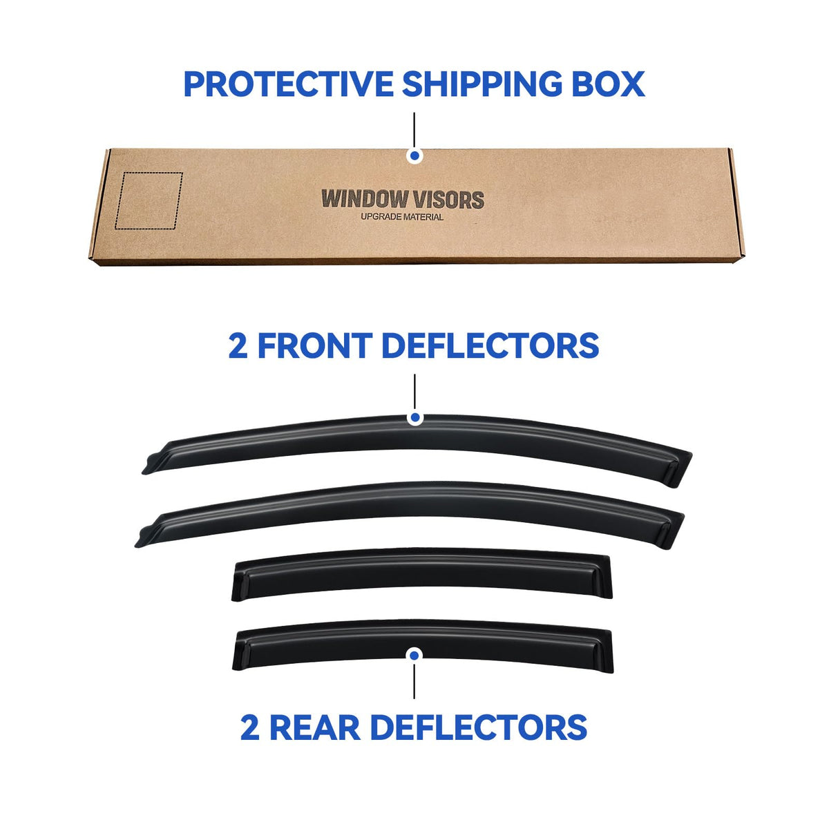 YQAUTEC visor with window slightly open demonstrating rain deflection benefit