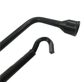 YQCSO detail of powder-coated finish for rust protection and durability