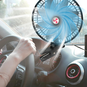 YQSIYU shaking head angle adjustment illustrating directional airflow control