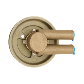 YRANZO impeller housing detail revealing casting and inlet port for effective water flow