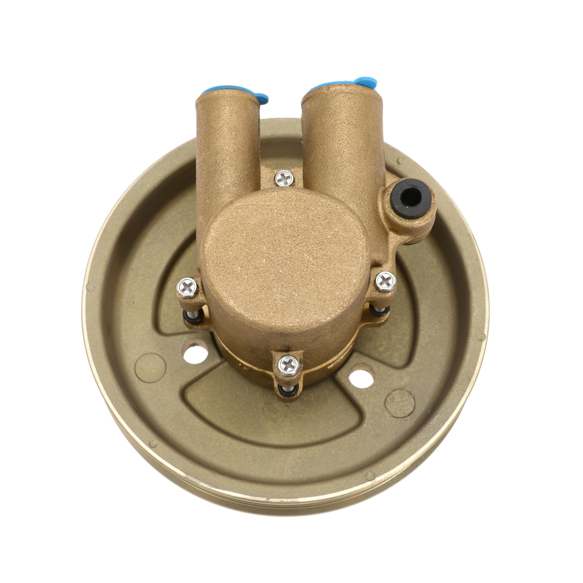 YRANZO pulley close-up showing serpentine belt interface and durable finish for reliable drive