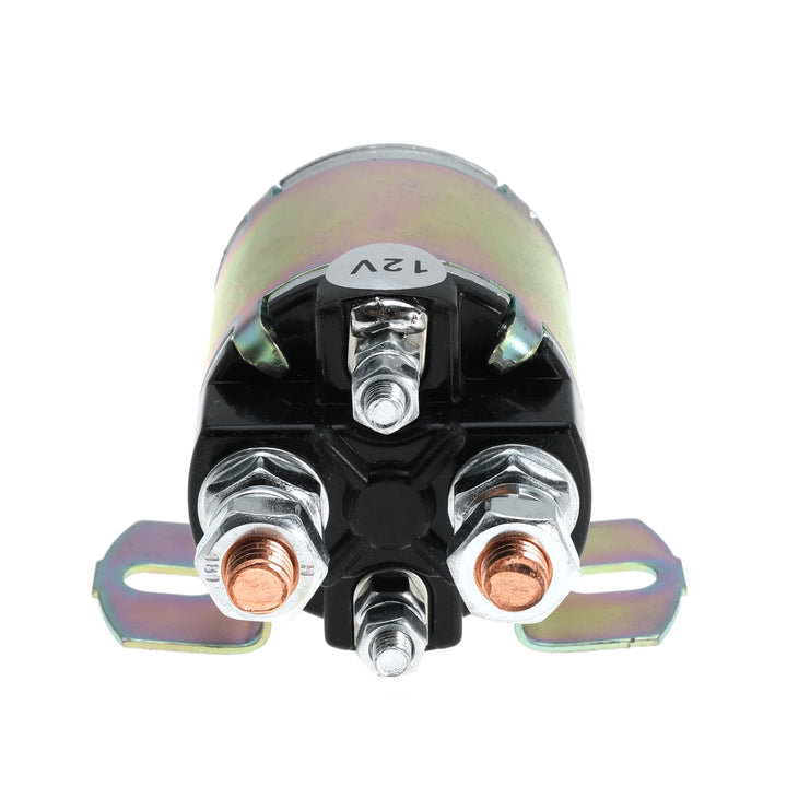YRANZO starter solenoid front view showing mounting and terminals, assures compatibility