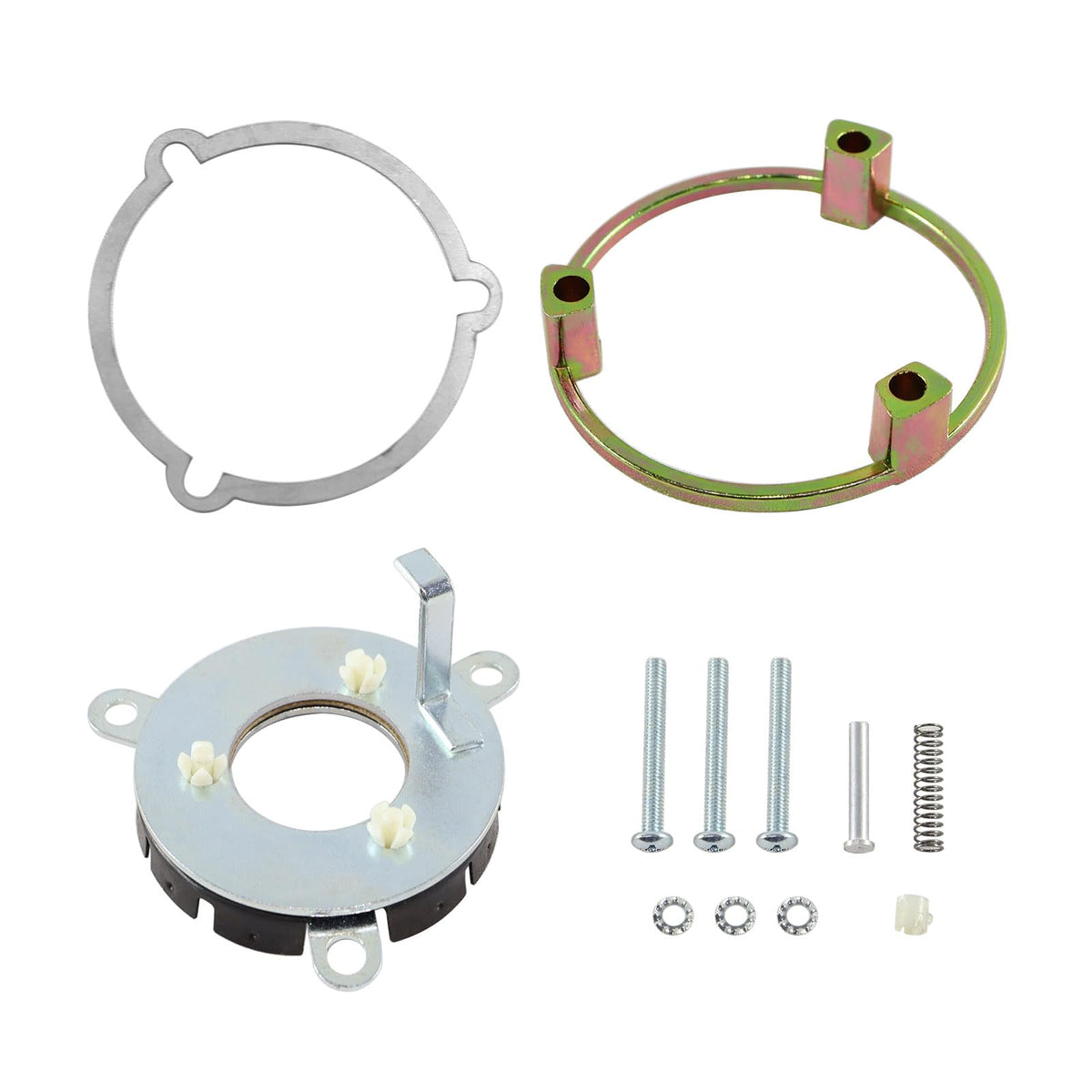 YSHAP spacer with screws laid out for simple installation and correct spacing