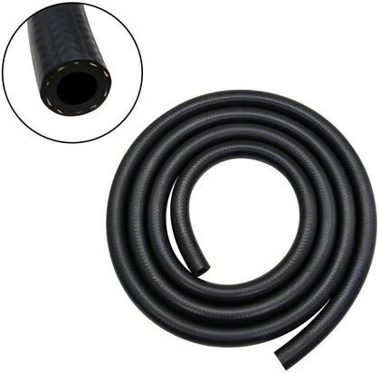 YSIL front view of 10ft fuel hose showing label and length benefit