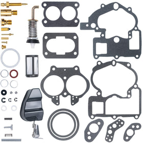 YTEACIUL front view of complete carburetor rebuild kit showing all components for easy identification and correct parts