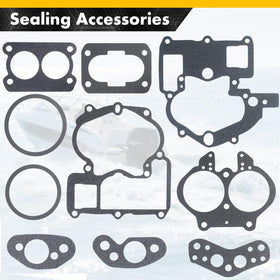 YTEACIUL organized jets and needle valves showing accurate metering parts for smoother throttle response