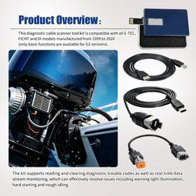 Ytpoools six-foot extension cable displayed for reach and flexible diagnostics