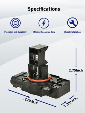 YUANCHINB MAF close-up of electrical connector ensuring correct plug compatibility