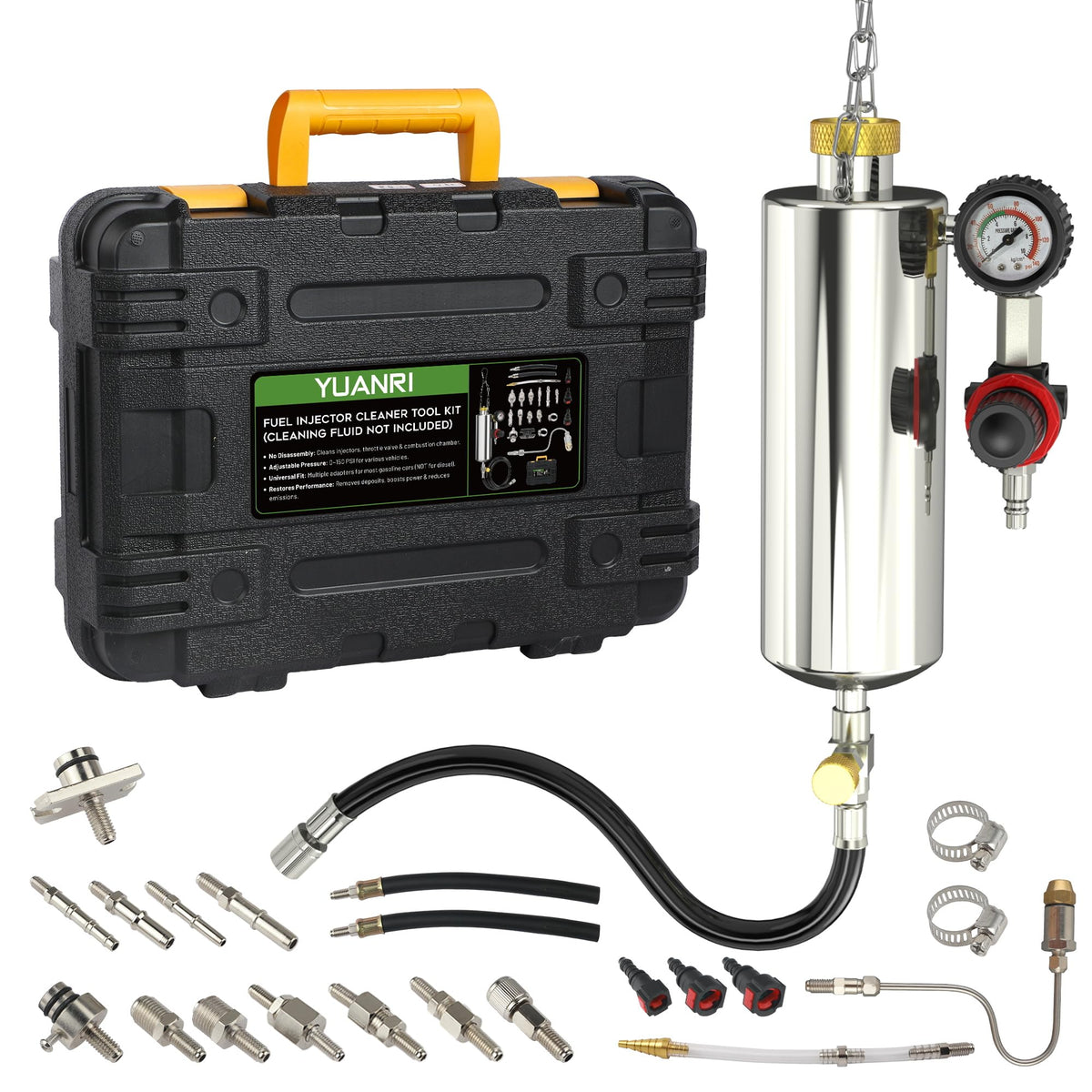 YUANRI kit front view showing organized components for fast service