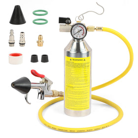 YUANRI stainless steel canister front view showing durable construction and leak resistance