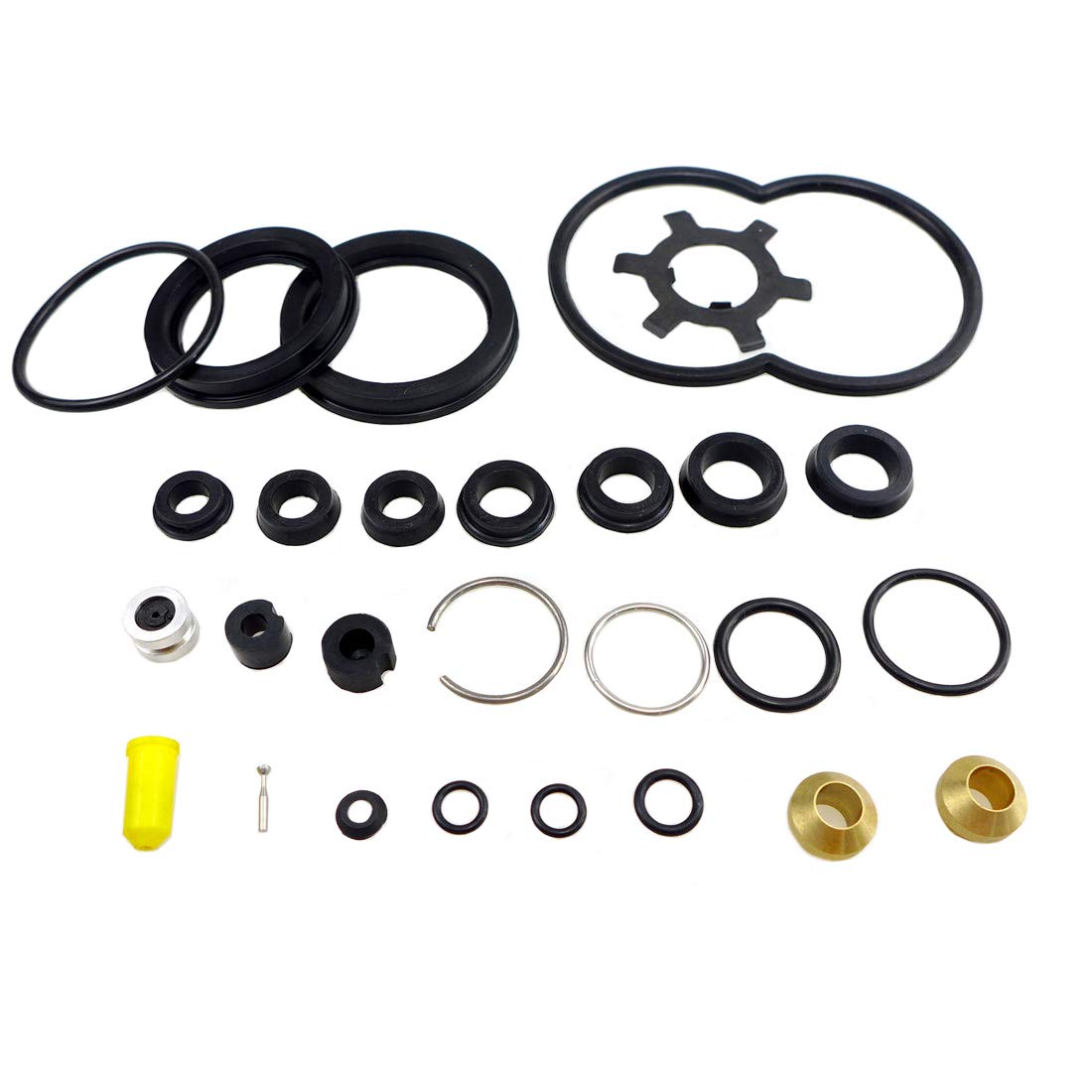 YUANTUO close-up of O-rings texture highlighting durable material quality