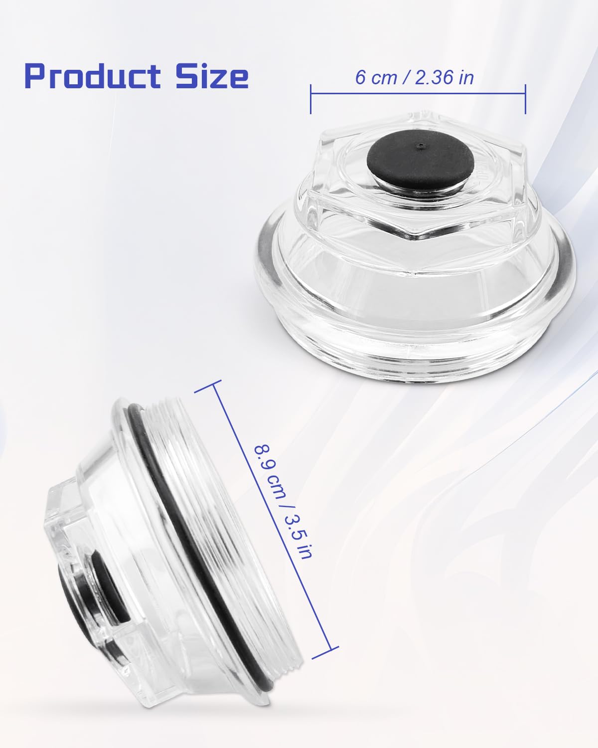 YUANTUO layout of rubber plugs and O-rings included for complete installation