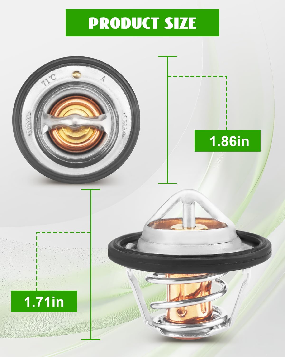 YUANTUO package with part label CH15536 M805702 confirming OE compatibility
