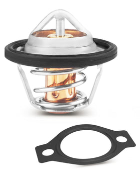 YUANTUO thermostat front view showing compact metal design and durable build