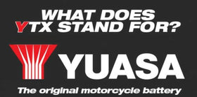 Yuasa YUAM320BS terminal closeup showing solid connections and durability