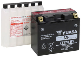 Yuasa YUAM6212B front label showing model and compact design benefit