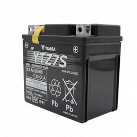 Yuasa YUAM727ZS AGM separator detail demonstrating nonspillable safety benefit