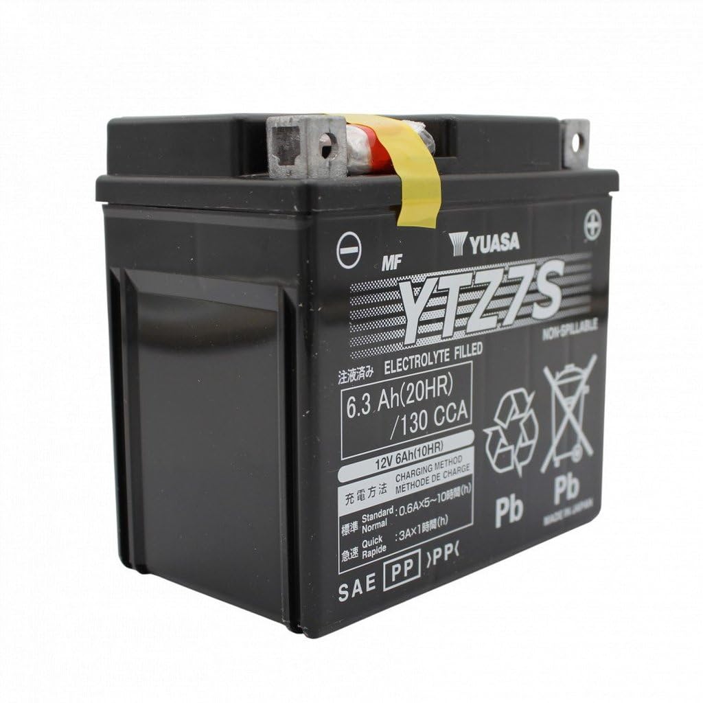 Yuasa YUAM727ZS plate grid closeup illustrating increased starting power benefit