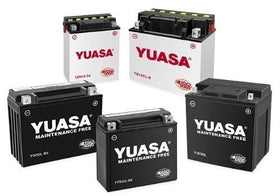 Yuasa YTZ14S side label with specs for fast identification and correct fit