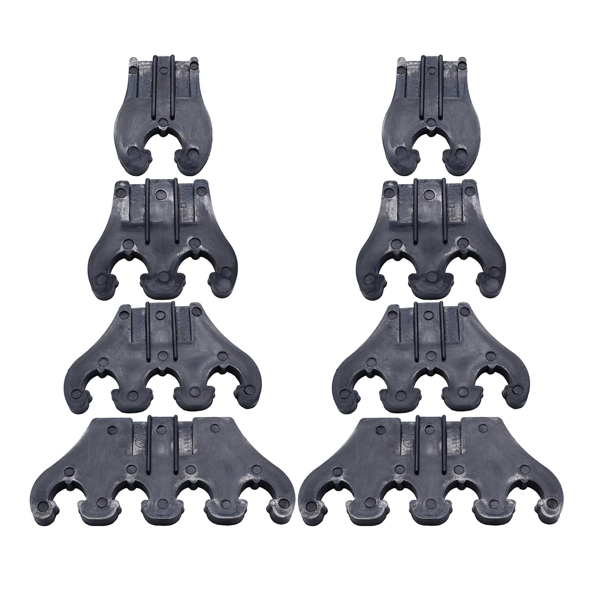 YUCHENSHLP included screws nuts brackets and clips displayed for easy installation benefit
