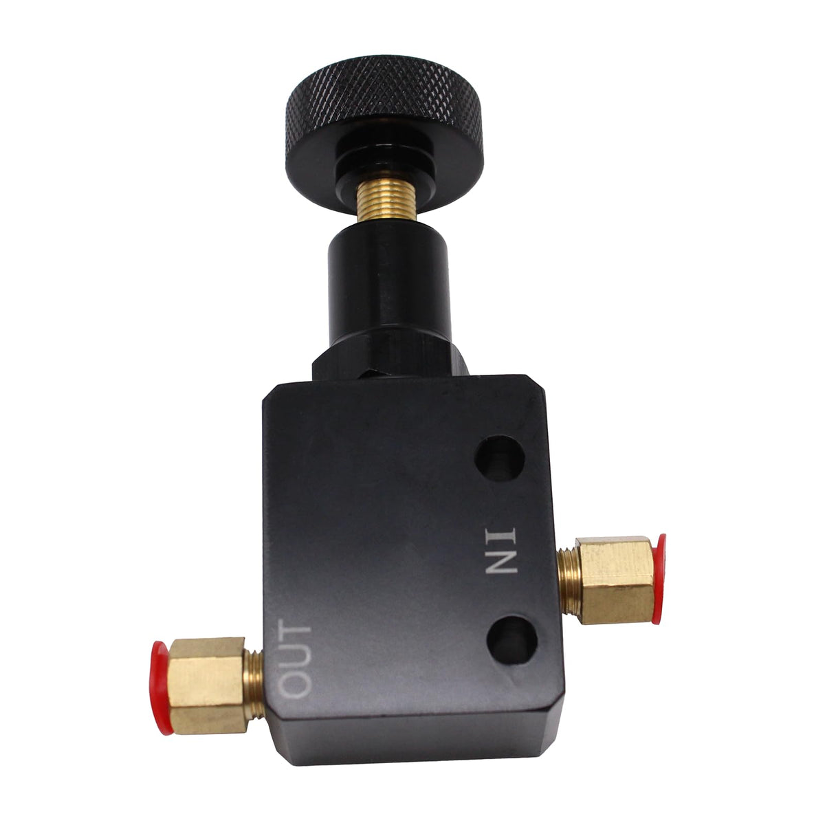 YUCHENSHLP valve installed on brake line demonstrating fitment benefit
