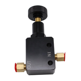 YUCHENSHLP valve installed on brake line demonstrating fitment benefit