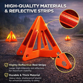 Yudaxsafe close-up of reflective panel demonstrating high reflectivity for nighttime safety