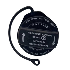 YUESHAN gas cap installed on vehicle fuel filler demonstrating secure fit and ease of use