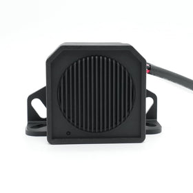 YUESONIC front view mounted on vehicle showing waterproof housing and visibility